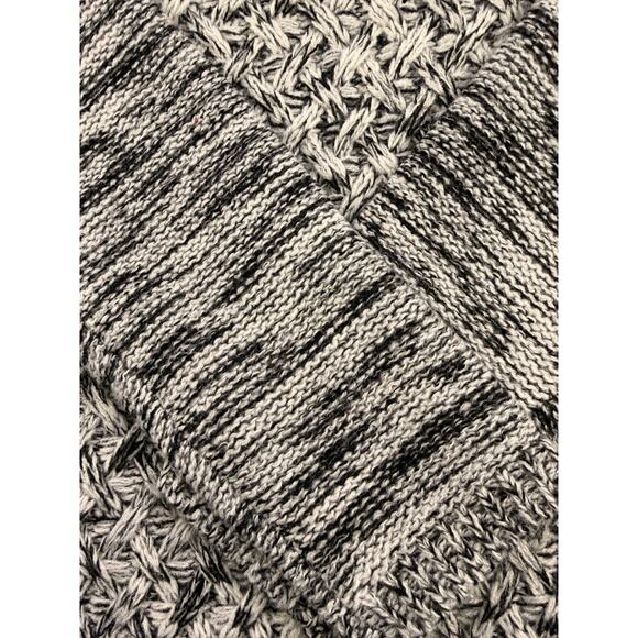 It's Our Time Sweater, Textured, Black & White, Women's Size Small - Picture 4 of 8